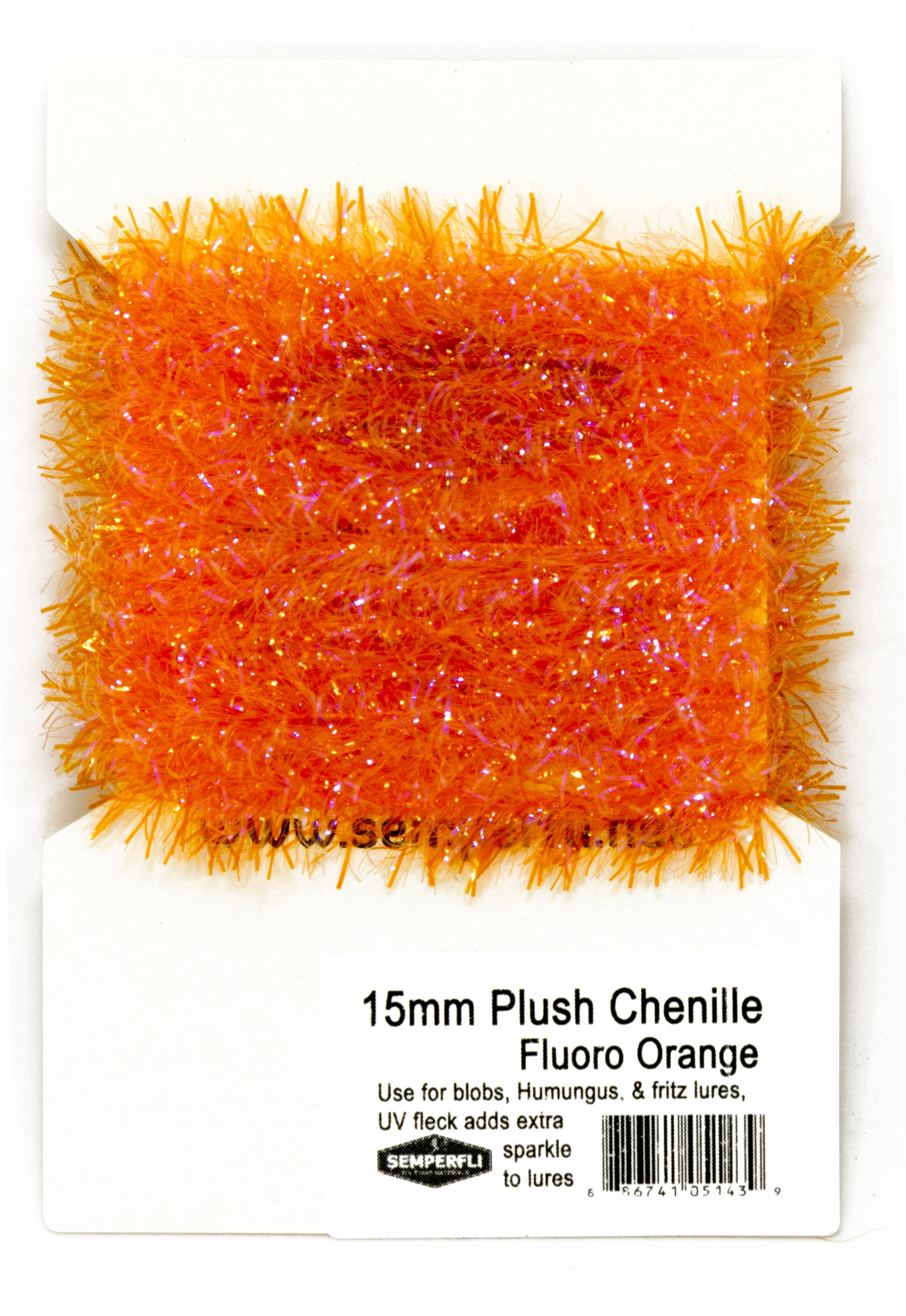 Semperfli Translucent 15mm Plush Chenille - Sportinglife Turangi